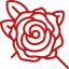 Icono de rosa